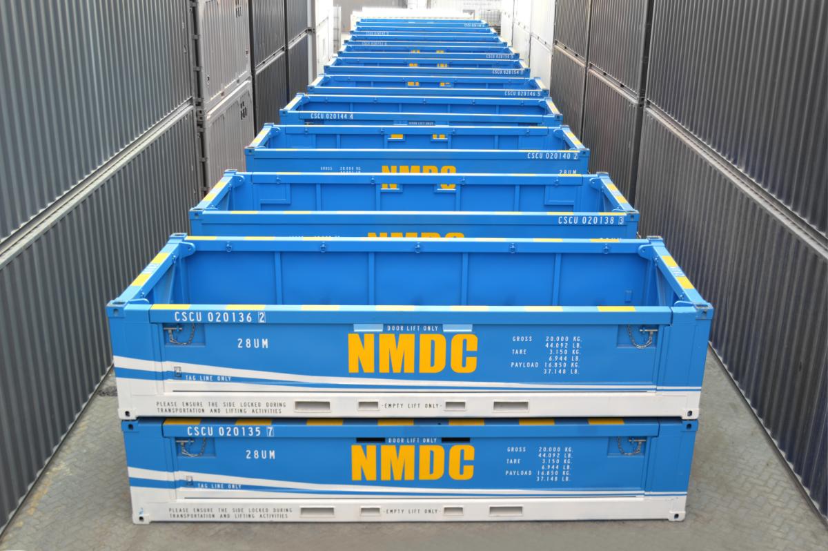 20ft Half height basket certified by LR to DNV2.7-1
