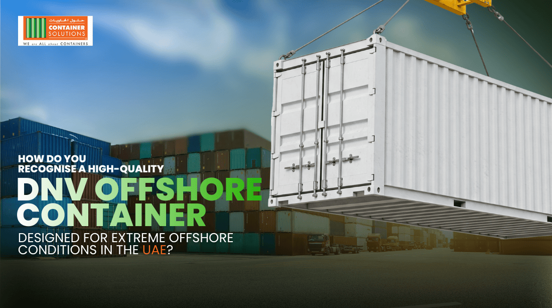 DNV Offshore Containers in UAE